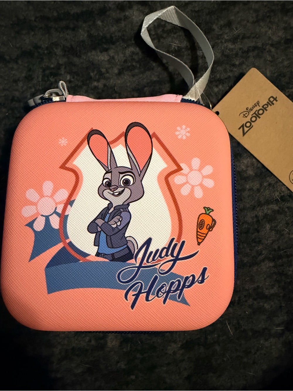 Disney Judy Hopps Pink and Blue Kids Carry Case